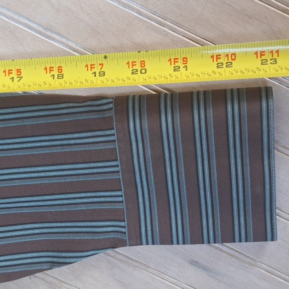 NEW Eddie Bauer Petite Wrinkle-Resistant Stretch Button Up Shirt Cotton Striped - Picture 9 of 11